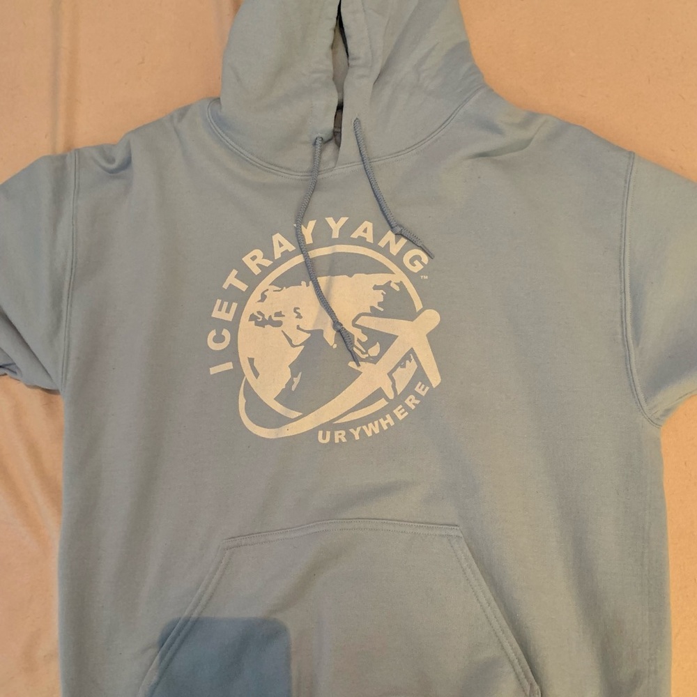 IceTrayYang x Johnny Dang Urywhere Sky Hoodie